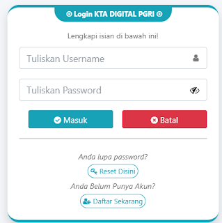 Register PGRI Polewali Mandar - Persatuan Guru Republik Indonesia Cabang Kabupaten Polewali Mandar